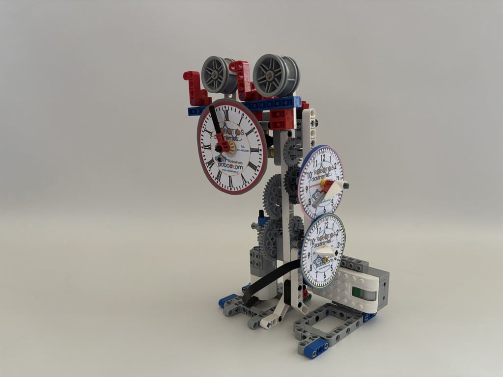Robo clock — view 3